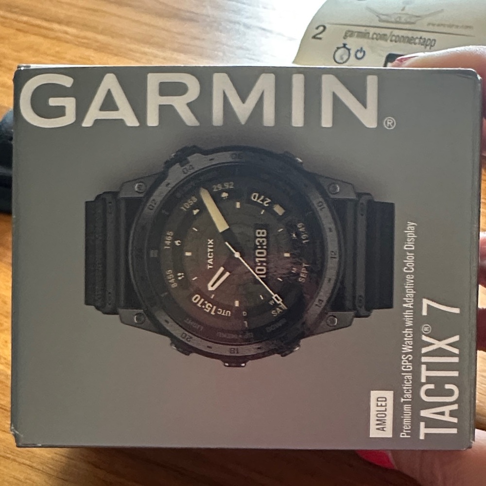 Garmin Tactix 7 Black GPS Watch
